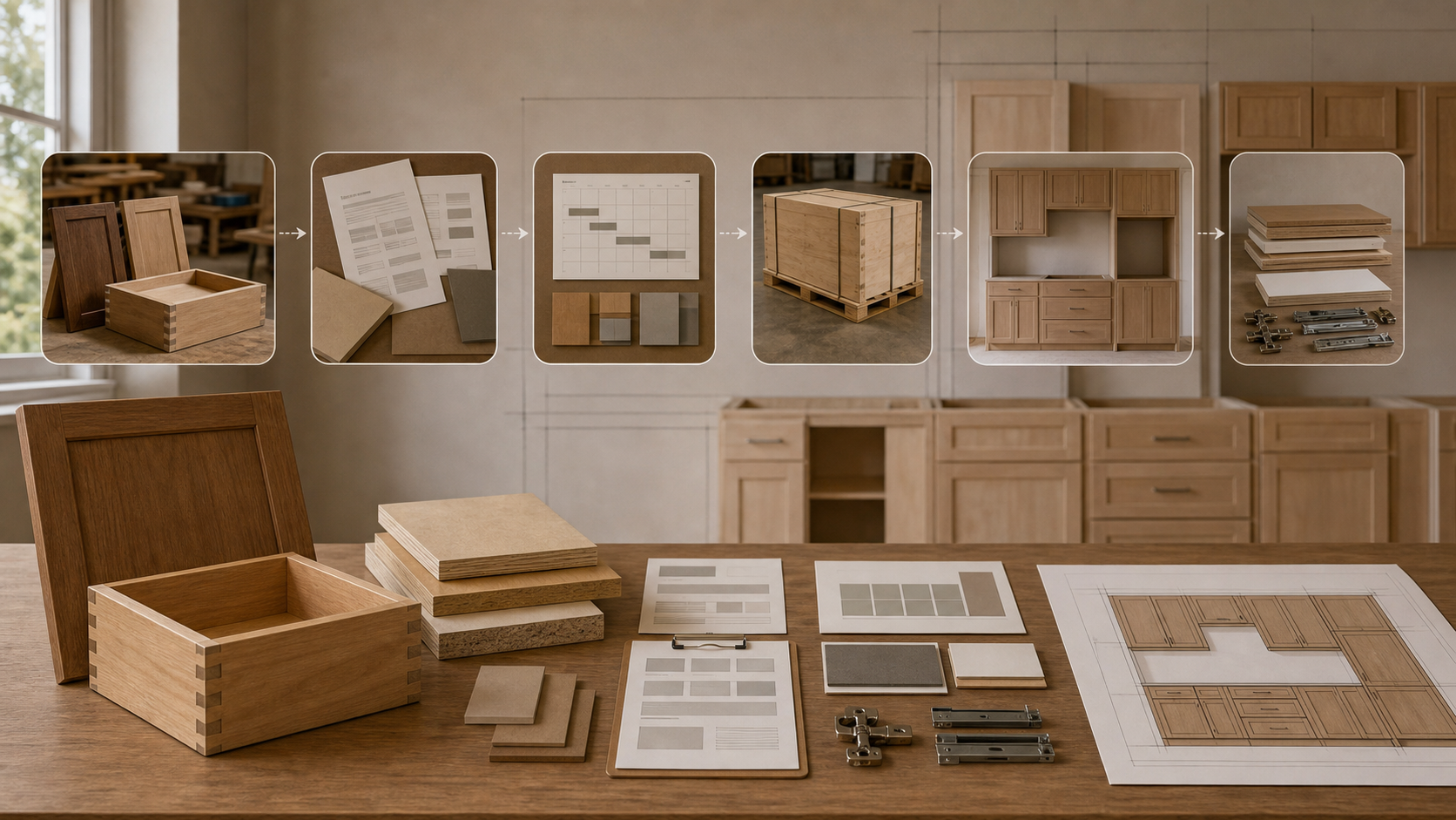 Editorial furniture-planning image for amish cabinet makers near me