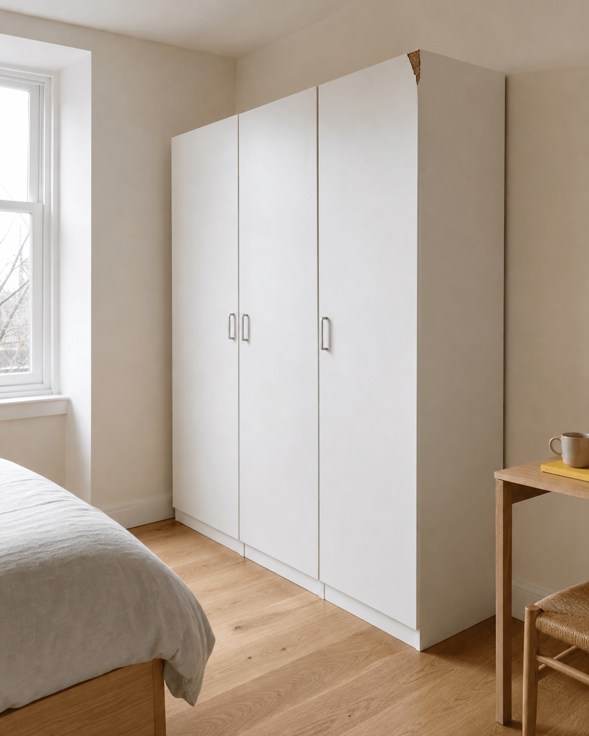 The space before: Flat-pack solved logistics. It made everything else worse.